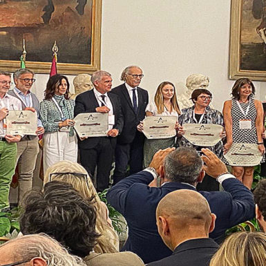 Immagini dell'evento di premiazione