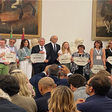 Immagini dell'evento di premiazione